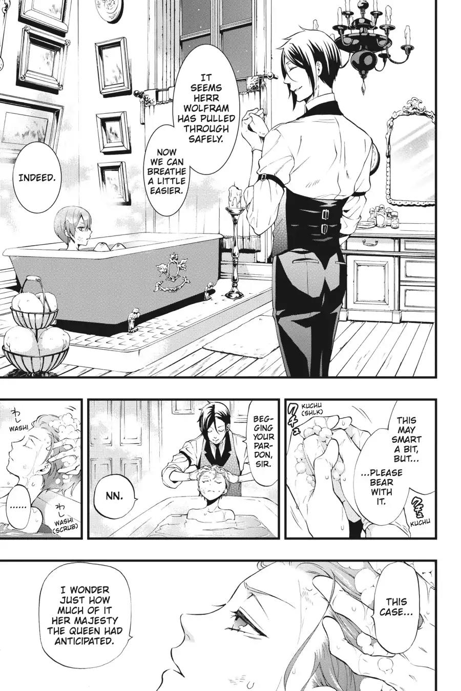 Kuroshitsuji Chapter 105 page 17 - Chapter 105: At noon: The Butler, Dropping In