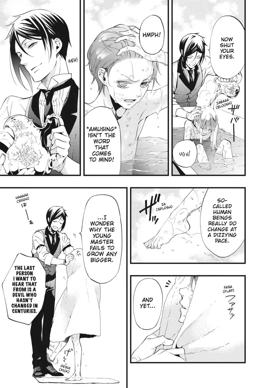 Kuroshitsuji Chapter 105 page 19 - Chapter 105: At noon: The Butler, Dropping In