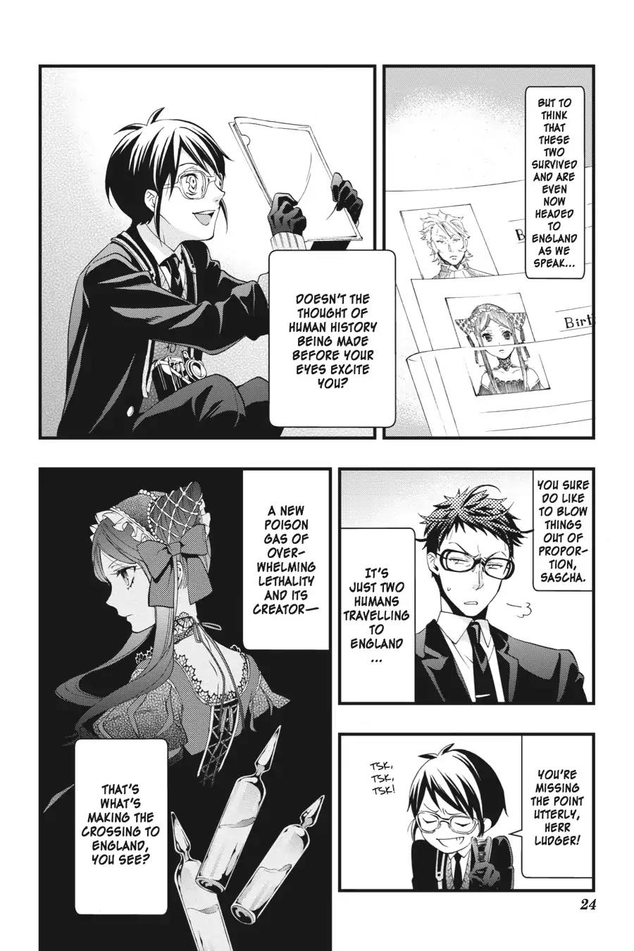 Kuroshitsuji Chapter 105 page 4 - Chapter 105: At noon: The Butler, Dropping In