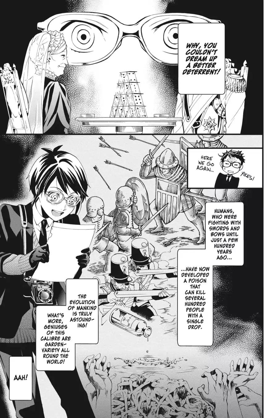 Kuroshitsuji Chapter 105 page 5 - Chapter 105: At noon: The Butler, Dropping In