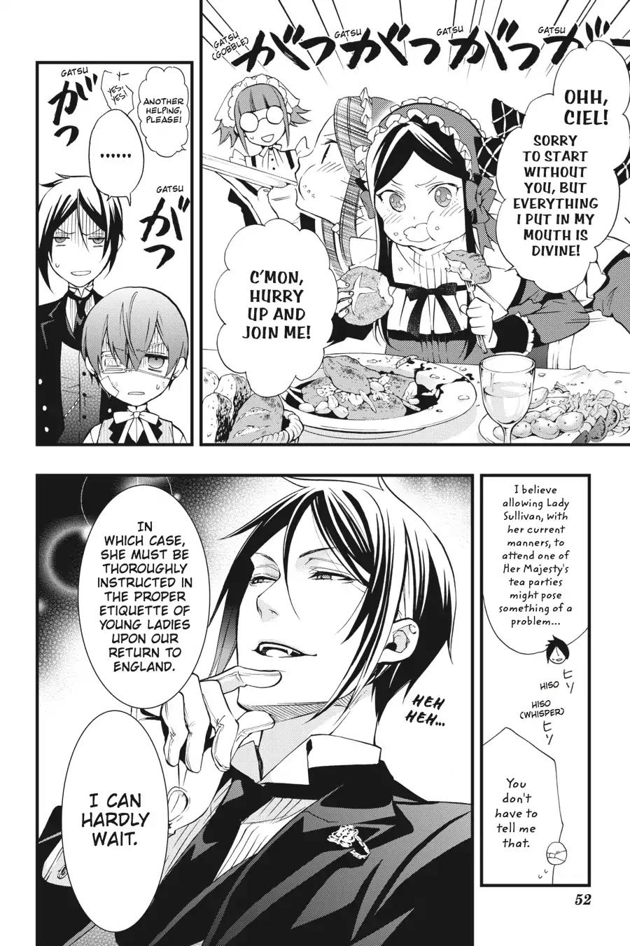 Kuroshitsuji Chapter 106 page 4 - Chapter 106: In the afternoon: The Butler, Hearkening