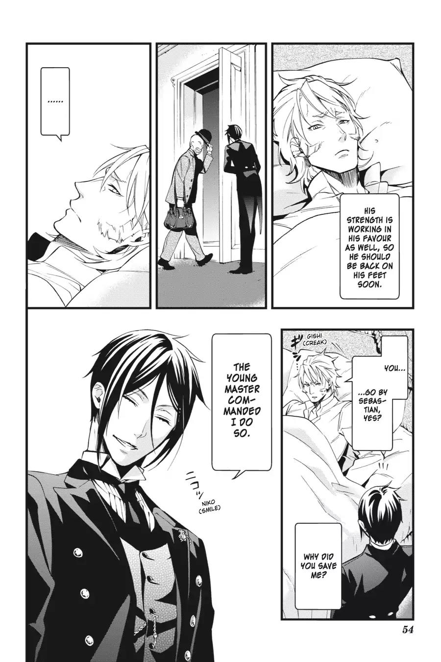 Kuroshitsuji Chapter 106 page 6 - Chapter 106: In the afternoon: The Butler, Hearkening