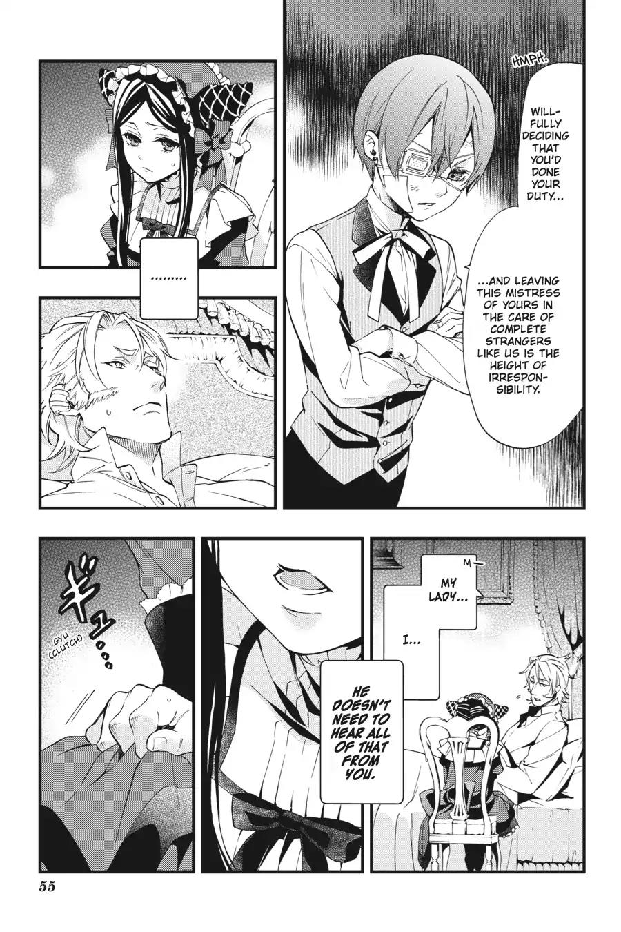 Kuroshitsuji Chapter 106 page 7 - Chapter 106: In the afternoon: The Butler, Hearkening