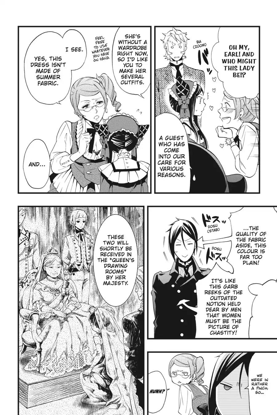 Kuroshitsuji Chapter 107 page 10 - Chapter 107: At night: The Butler, Compelling