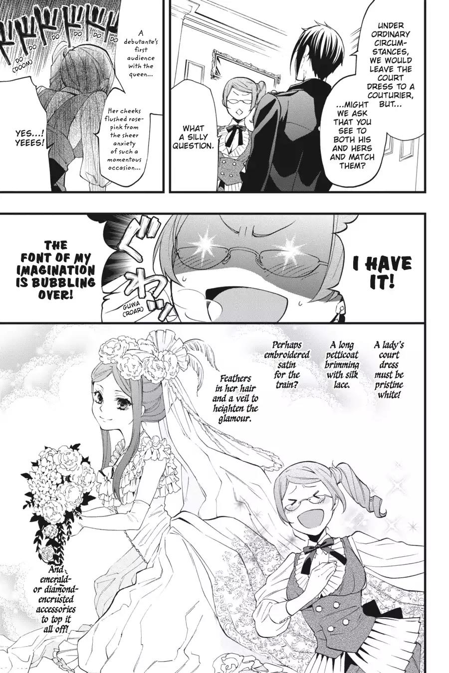 Kuroshitsuji Chapter 107 page 11 - Chapter 107: At night: The Butler, Compelling
