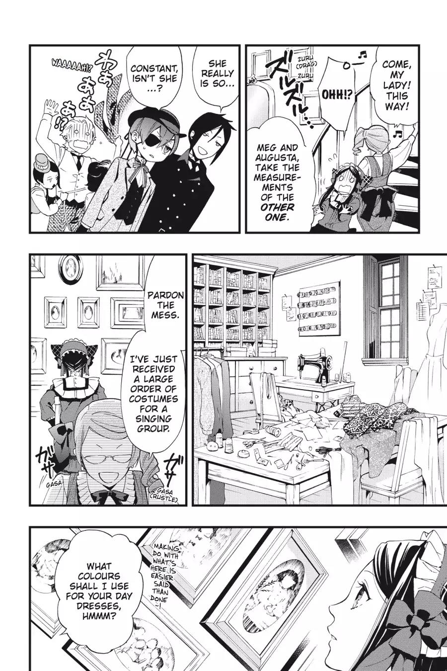 Kuroshitsuji Chapter 107 page 12 - Chapter 107: At night: The Butler, Compelling