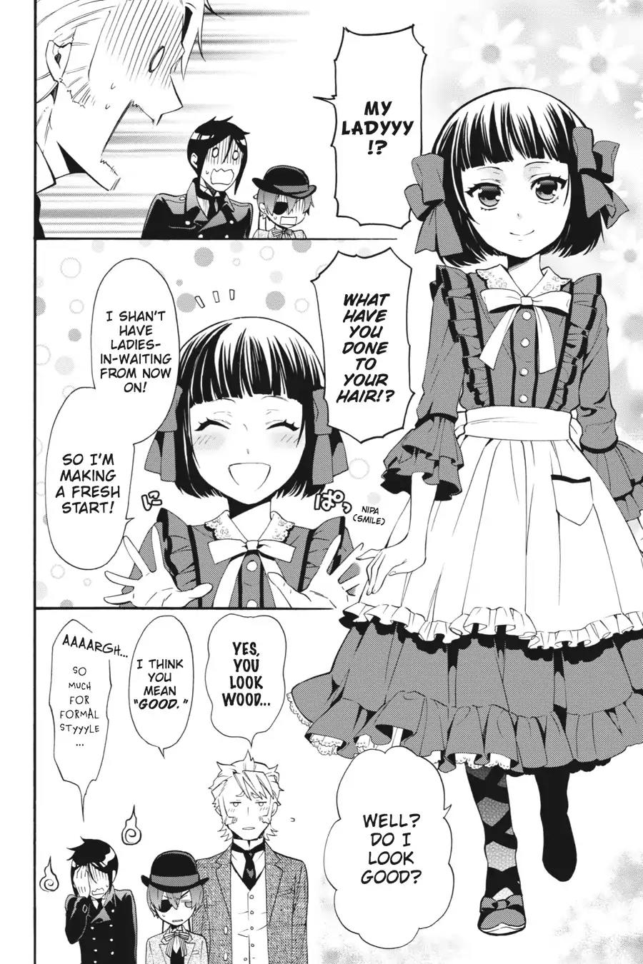 Kuroshitsuji Chapter 107 page 14 - Chapter 107: At night: The Butler, Compelling