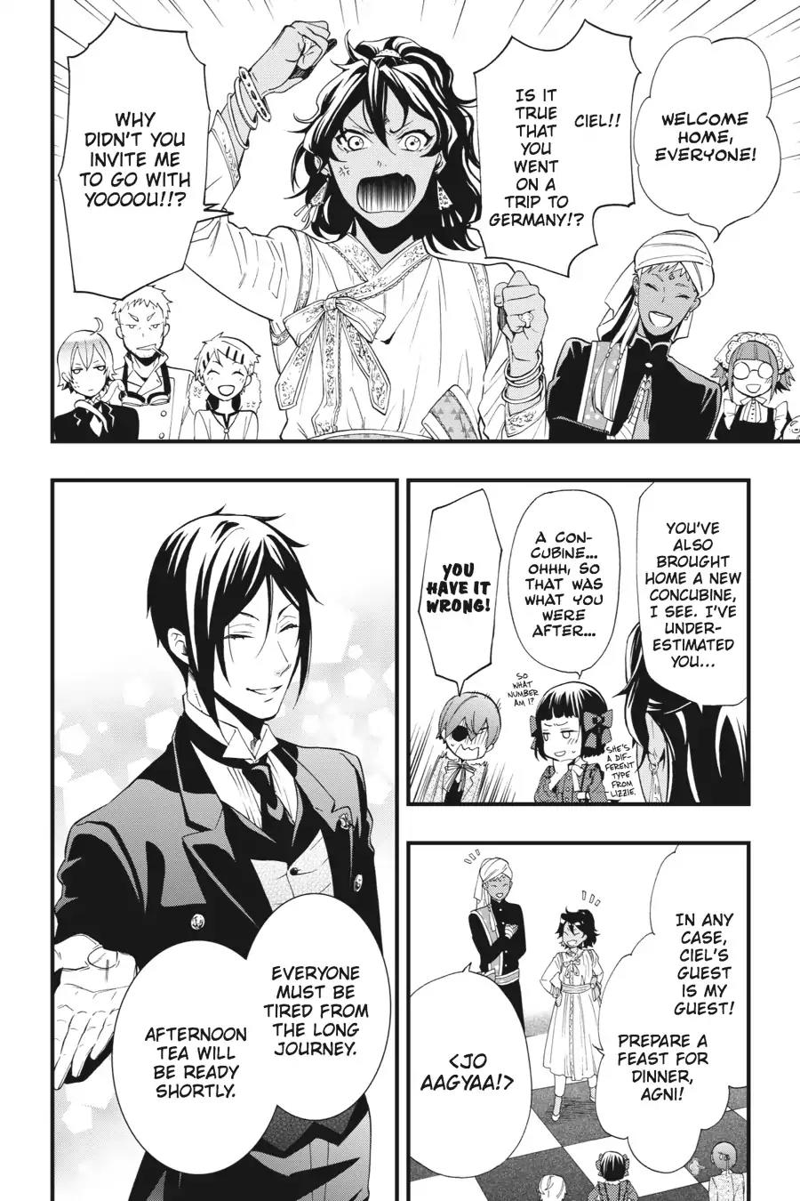 Kuroshitsuji Chapter 107 page 16 - Chapter 107: At night: The Butler, Compelling