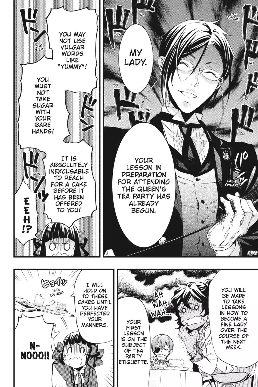 Kuroshitsuji Chapter 107 page 18 - Chapter 107: At night: The Butler, Compelling