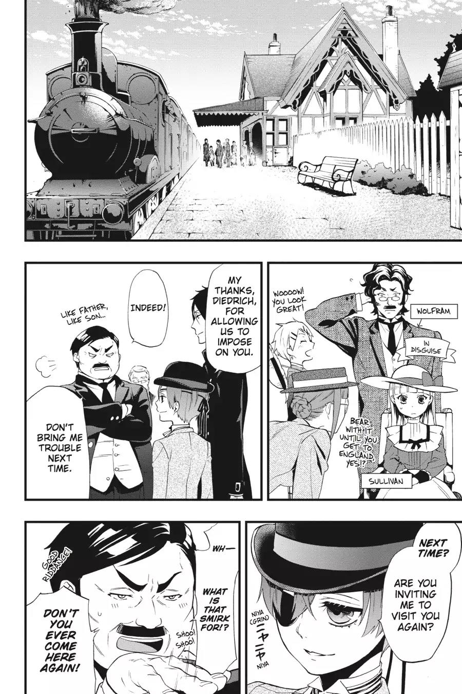 Kuroshitsuji Chapter 107 page 2 - Chapter 107: At night: The Butler, Compelling
