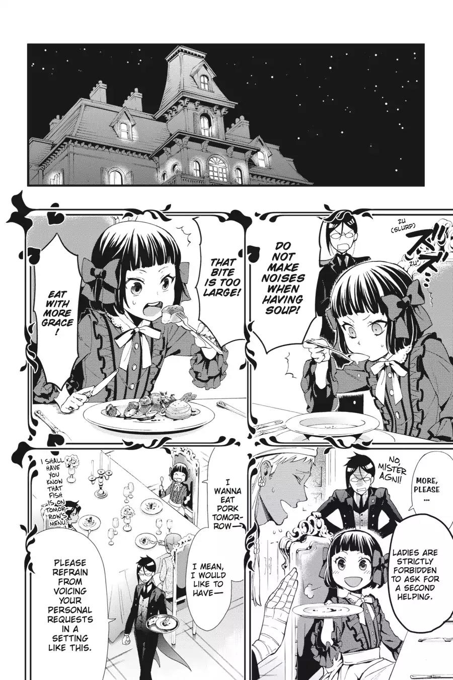 Kuroshitsuji Chapter 107 page 20 - Chapter 107: At night: The Butler, Compelling