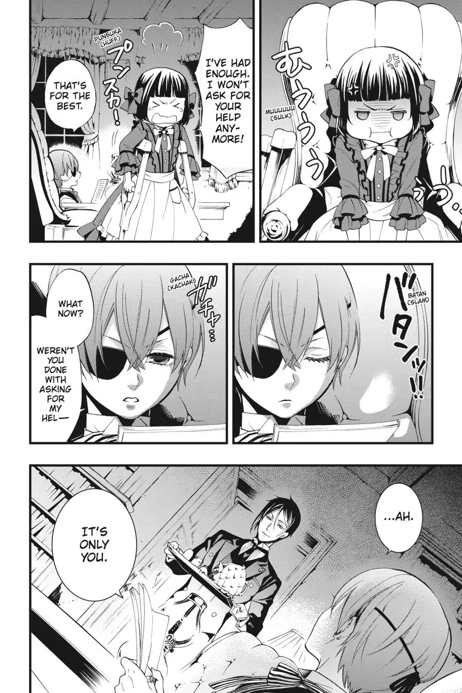 Kuroshitsuji Chapter 107 page 22 - Chapter 107: At night: The Butler, Compelling