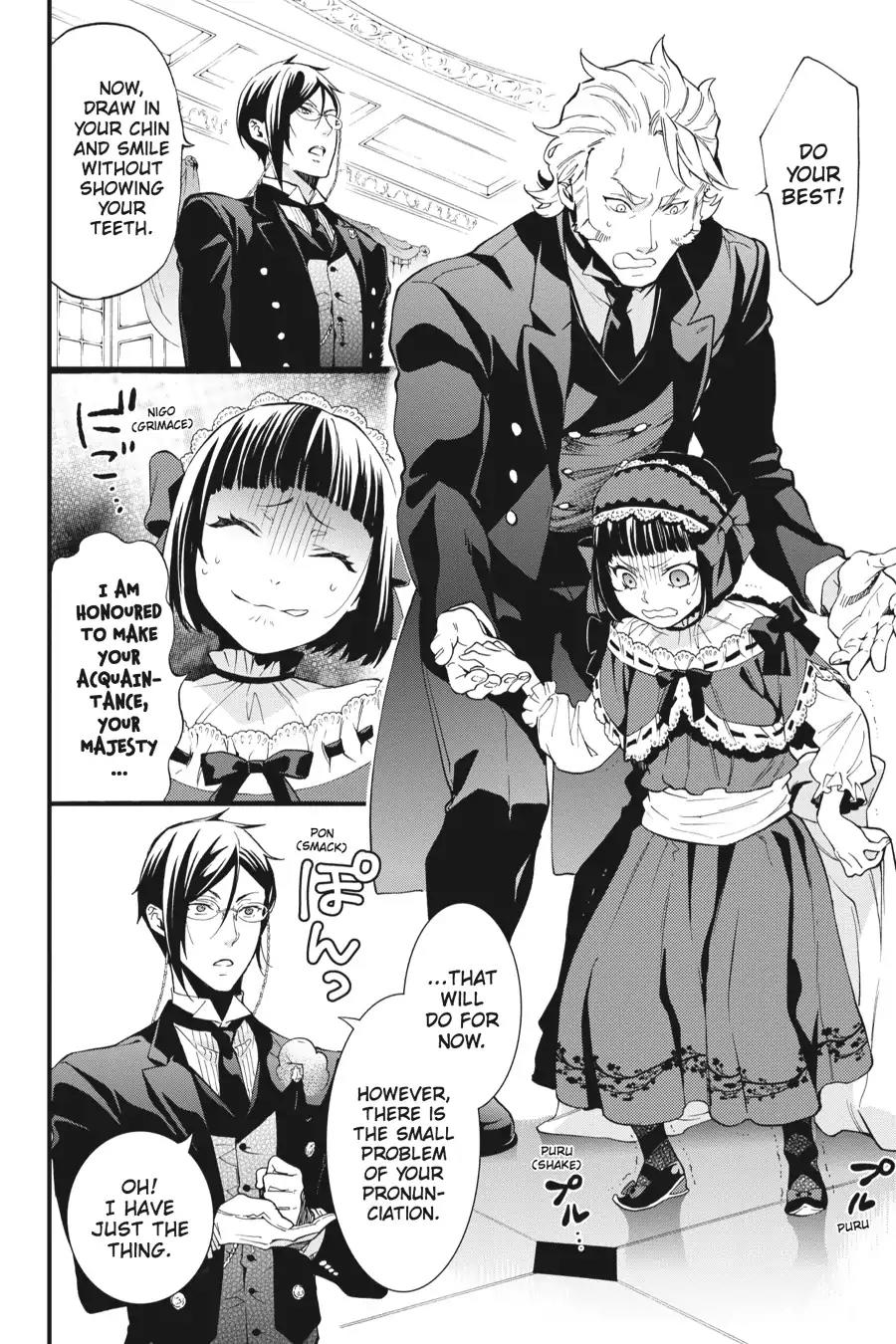 Kuroshitsuji Chapter 107 page 24 - Chapter 107: At night: The Butler, Compelling