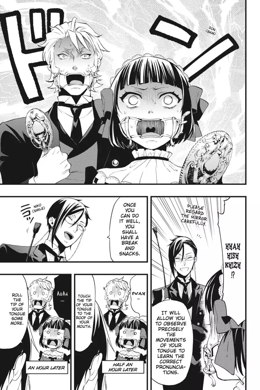 Kuroshitsuji Chapter 107 page 25 - Chapter 107: At night: The Butler, Compelling