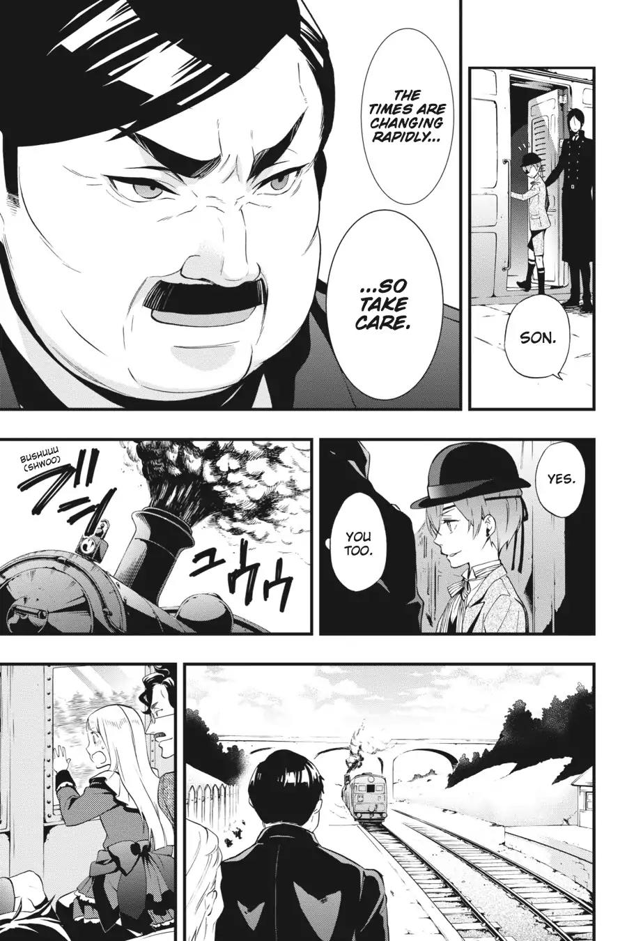 Kuroshitsuji Chapter 107 page 3 - Chapter 107: At night: The Butler, Compelling
