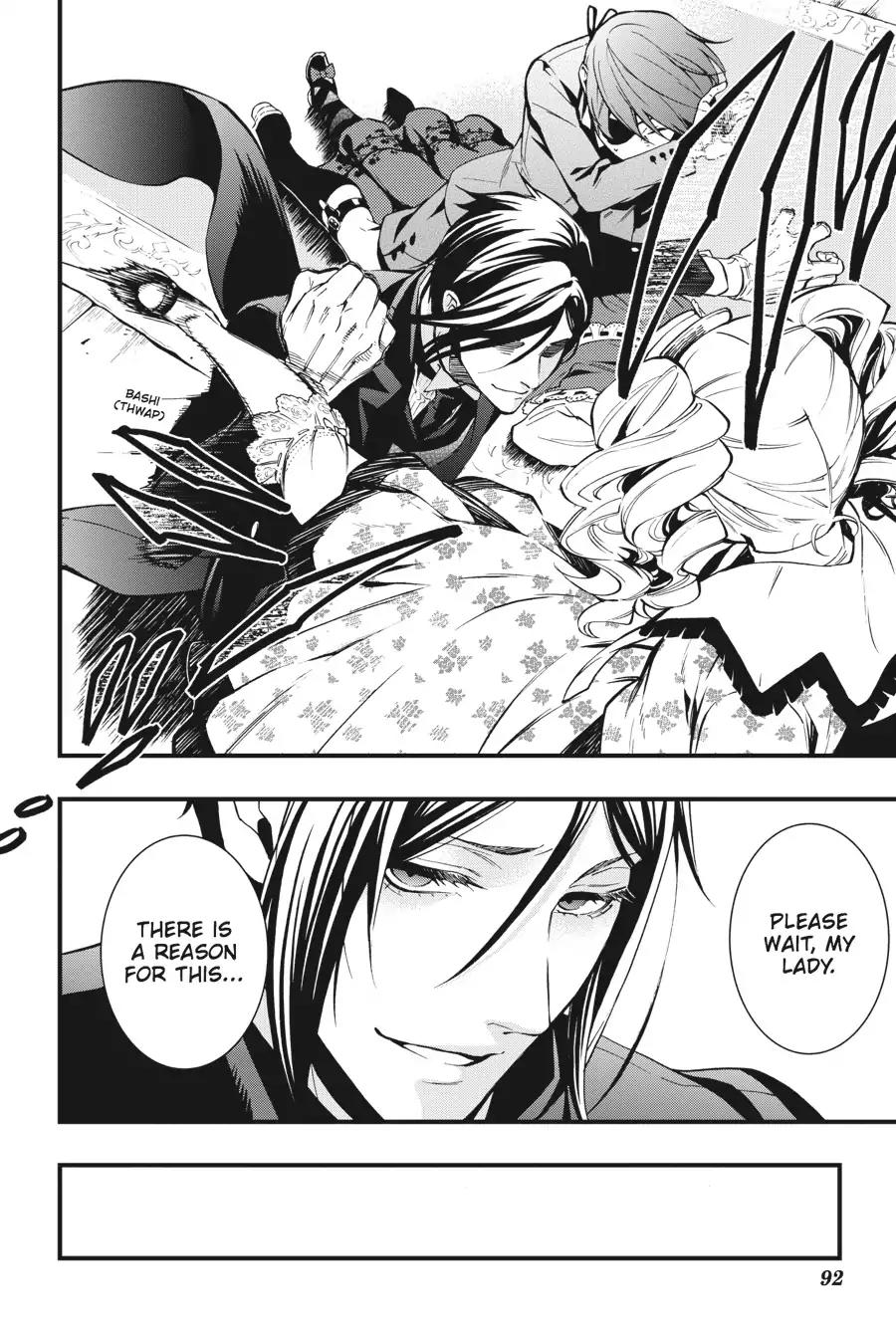 Kuroshitsuji Chapter 107 page 30 - Chapter 107: At night: The Butler, Compelling