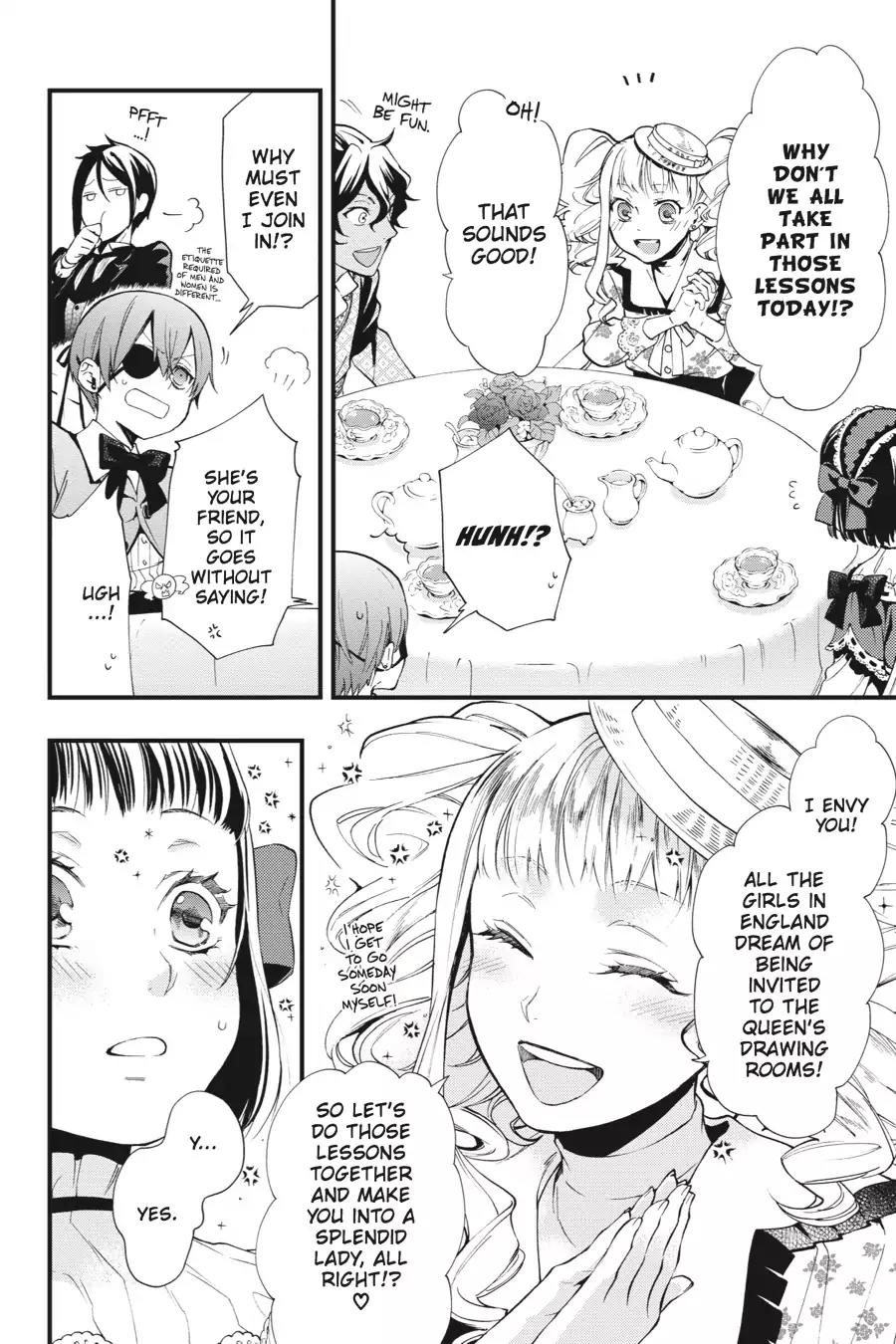 Kuroshitsuji Chapter 107 page 32 - Chapter 107: At night: The Butler, Compelling