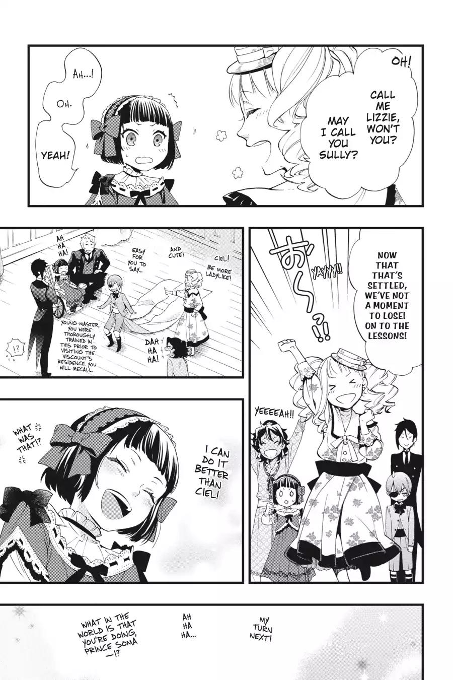 Kuroshitsuji Chapter 107 page 33 - Chapter 107: At night: The Butler, Compelling