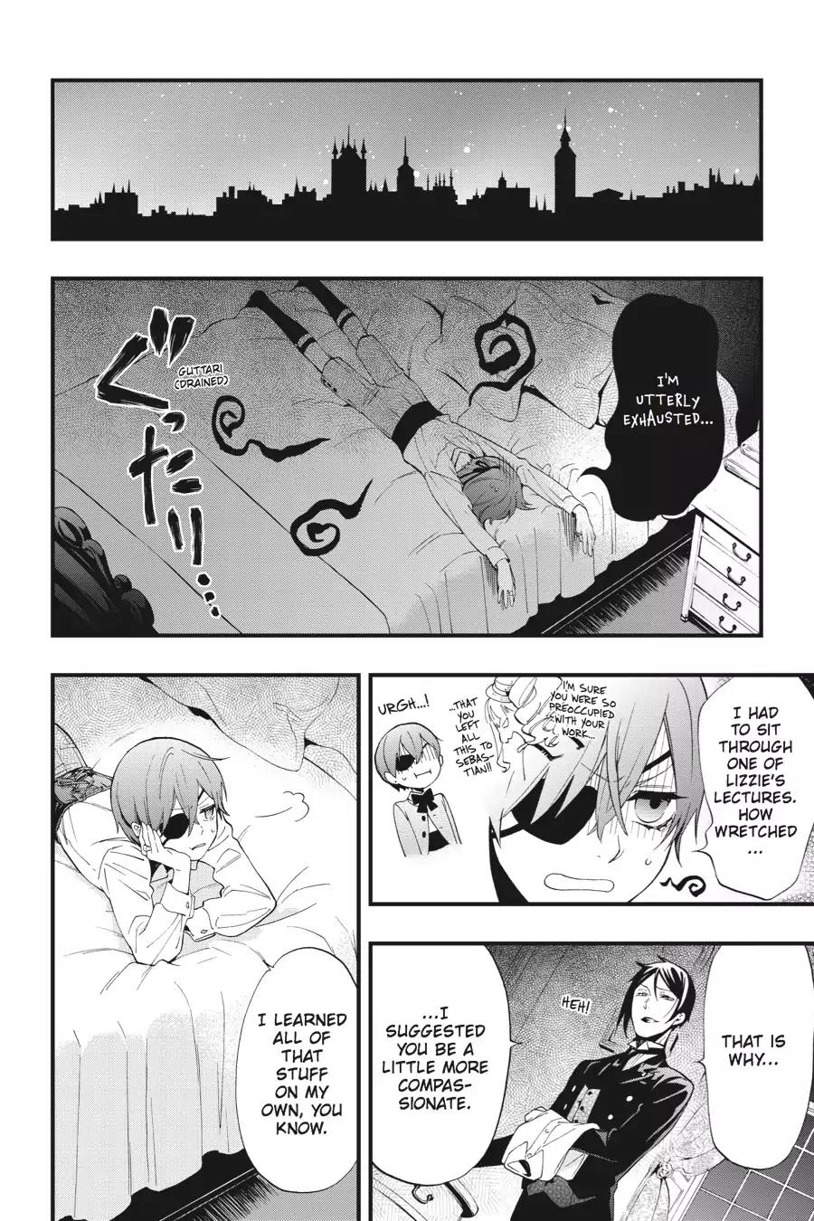 Kuroshitsuji Chapter 107 page 34 - Chapter 107: At night: The Butler, Compelling