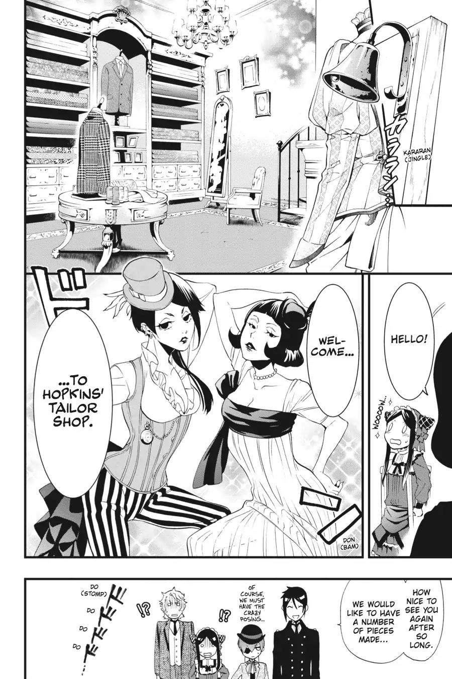 Kuroshitsuji Chapter 107 page 8 - Chapter 107: At night: The Butler, Compelling