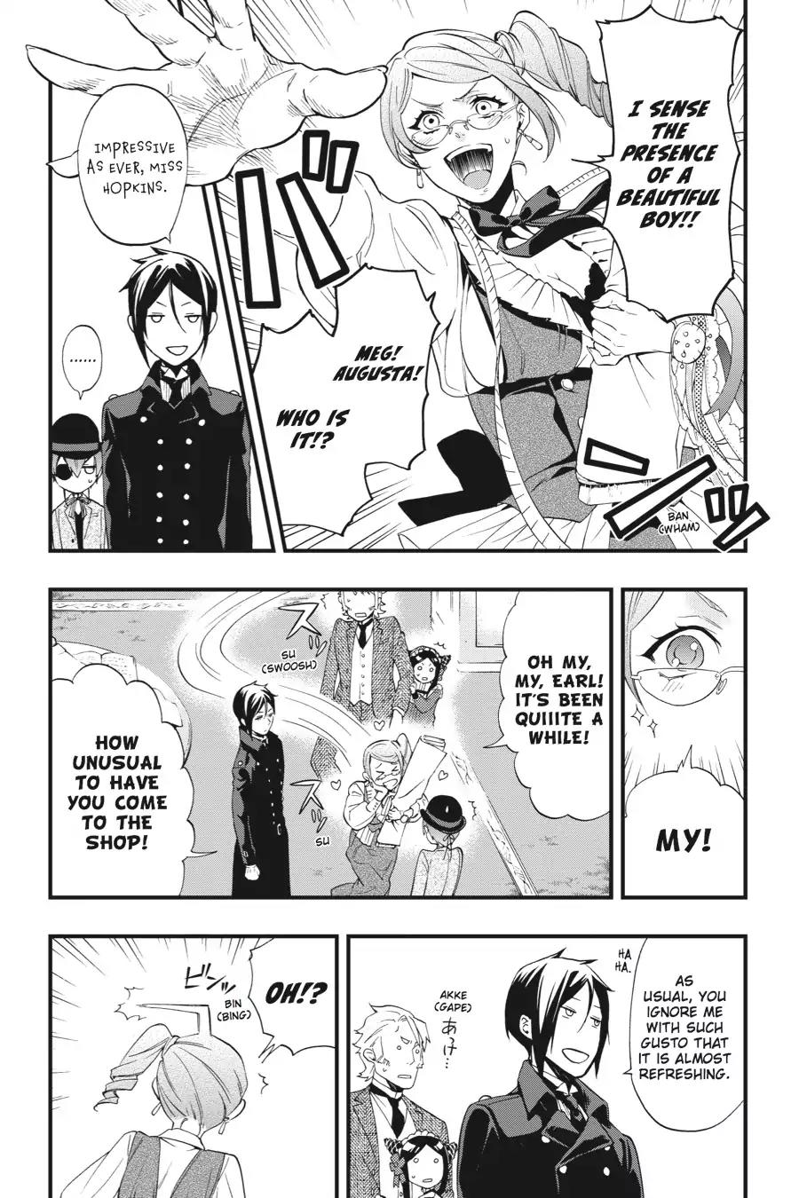 Kuroshitsuji Chapter 107 page 9 - Chapter 107: At night: The Butler, Compelling