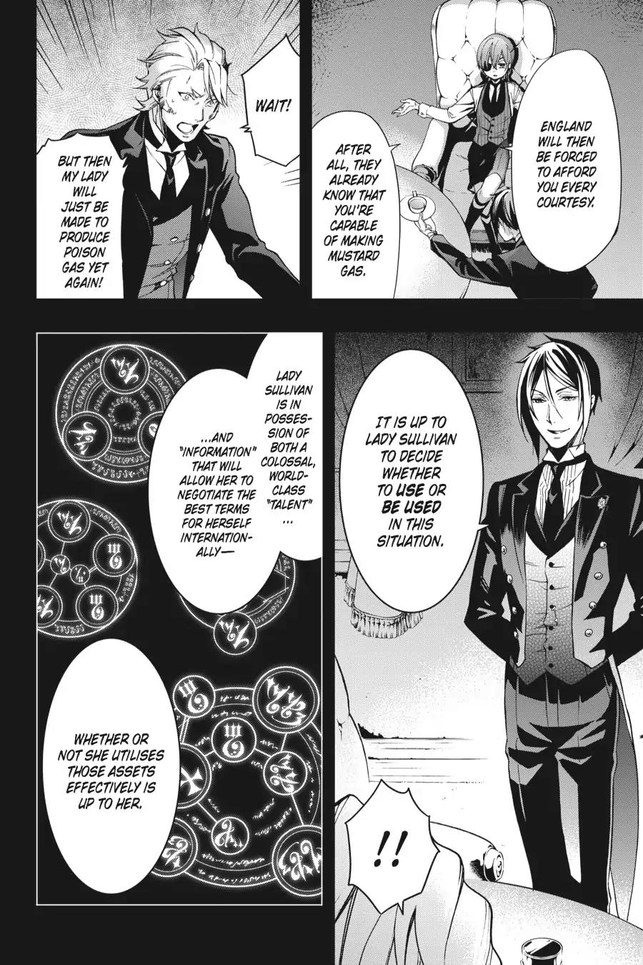 Kuroshitsuji Chapter 108 page 10 - Chapter 108: At midnight: The Butler, Underwater