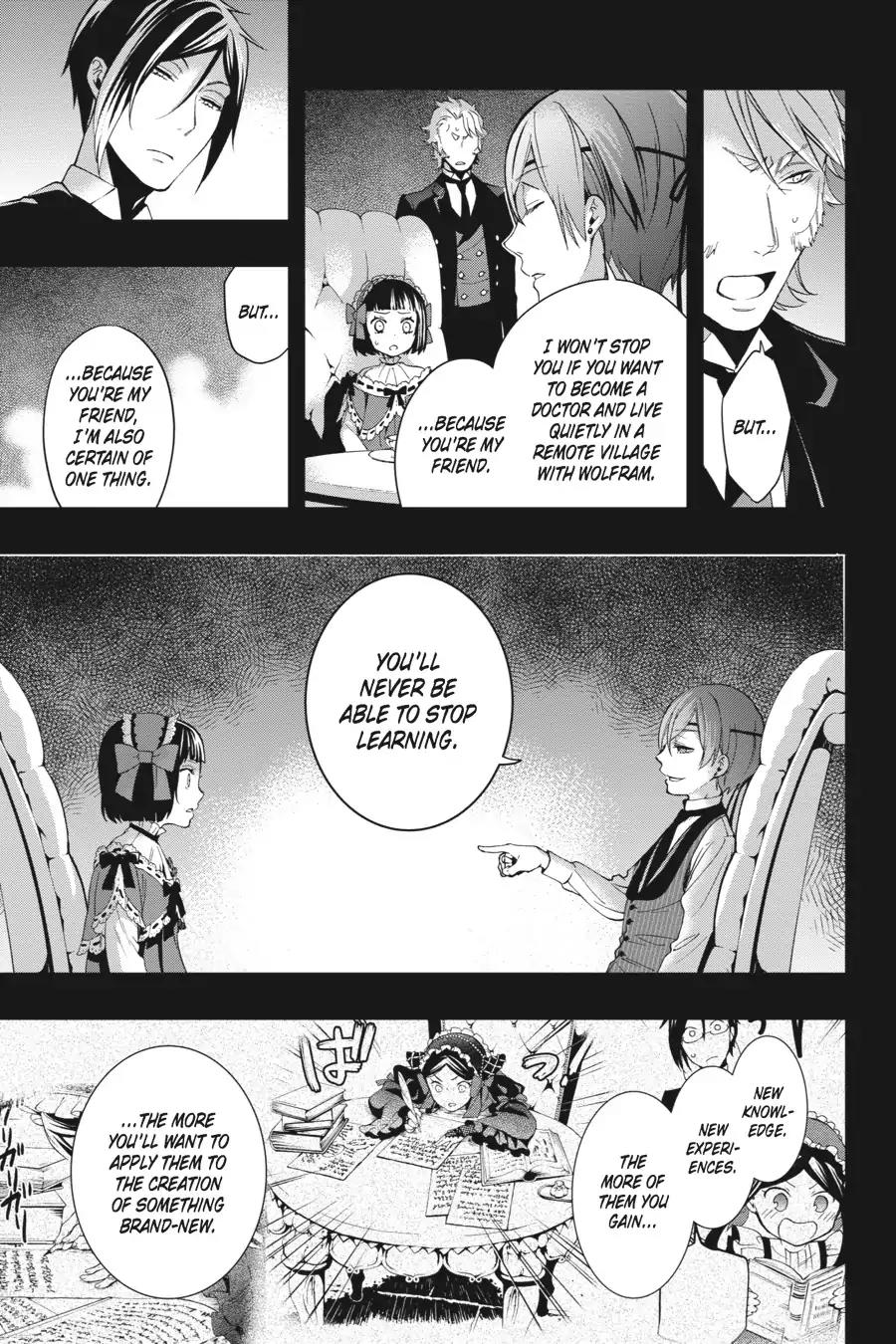 Kuroshitsuji Chapter 108 page 11 - Chapter 108: At midnight: The Butler, Underwater