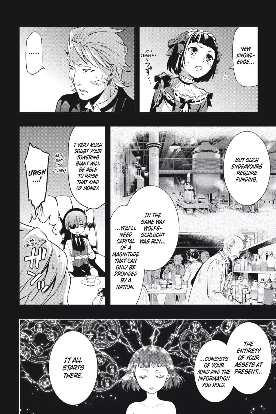 Kuroshitsuji Chapter 108 page 12 - Chapter 108: At midnight: The Butler, Underwater