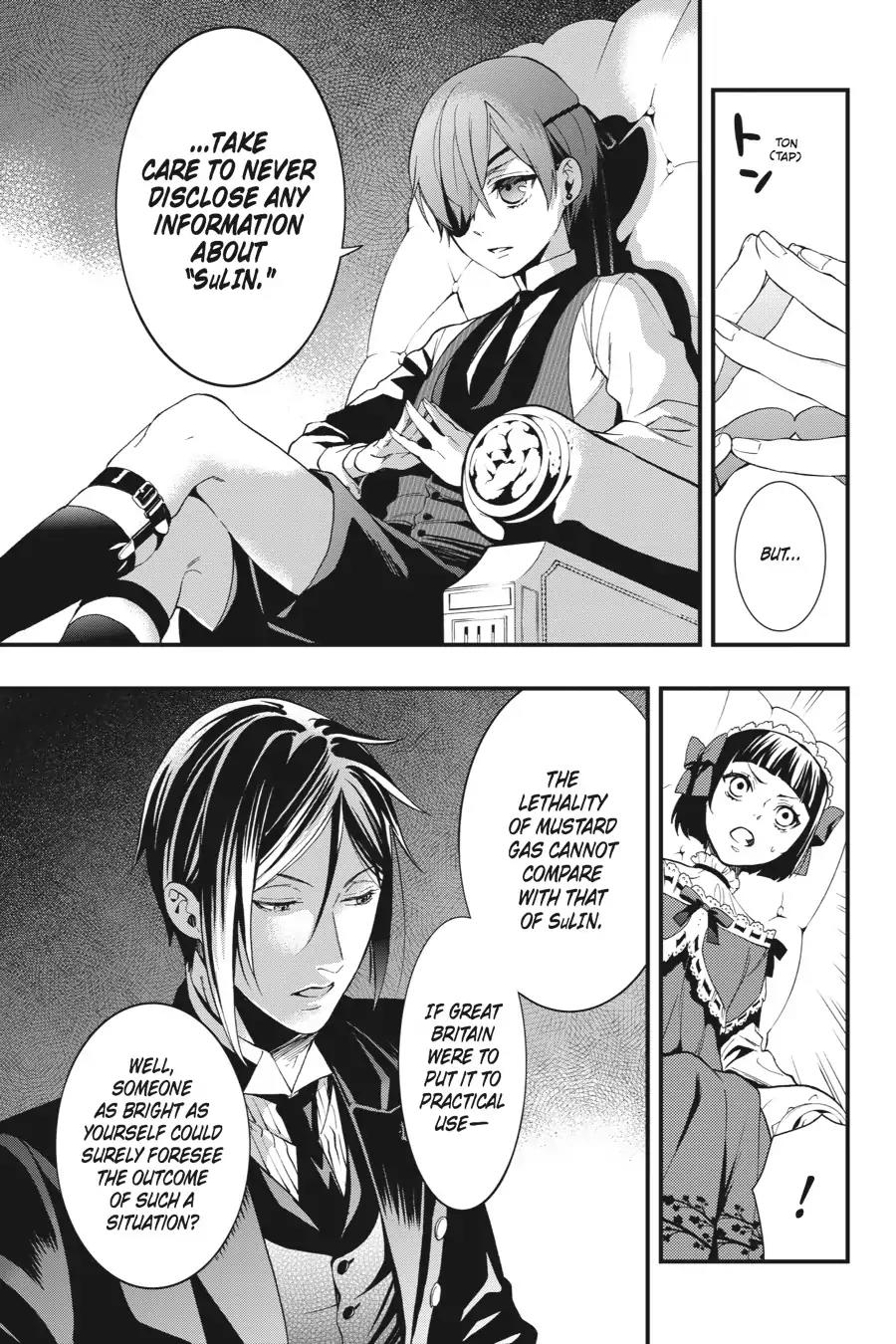 Kuroshitsuji Chapter 108 page 13 - Chapter 108: At midnight: The Butler, Underwater