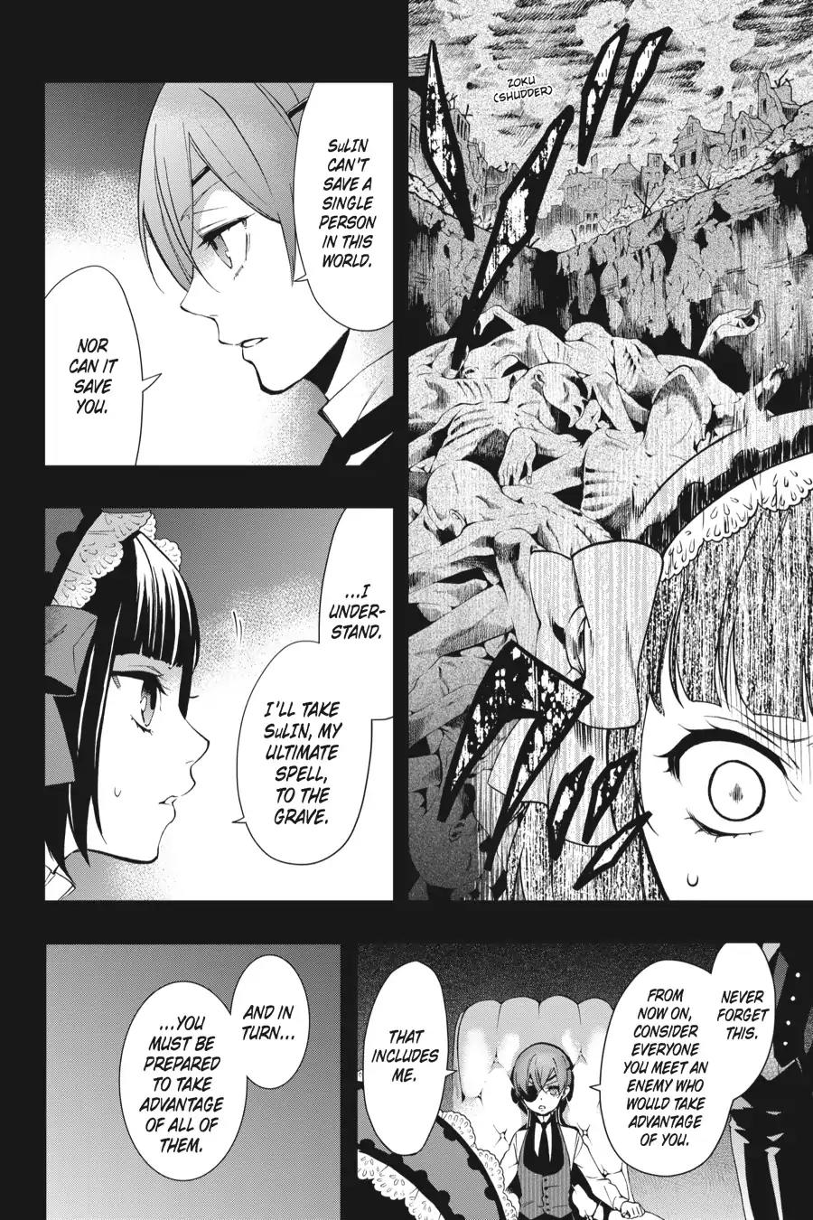 Kuroshitsuji Chapter 108 page 14 - Chapter 108: At midnight: The Butler, Underwater