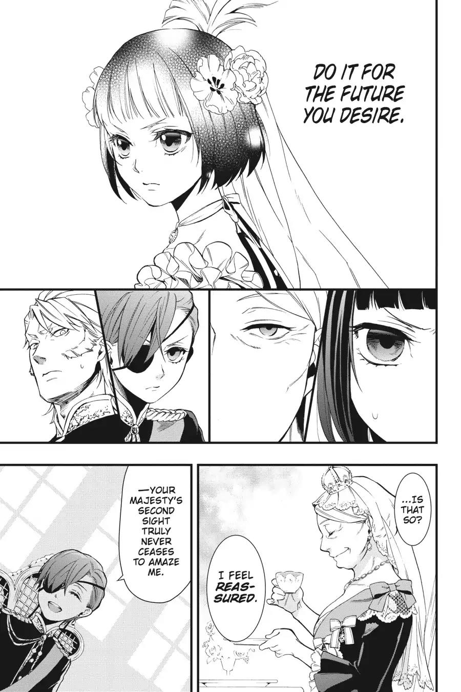 Kuroshitsuji Chapter 108 page 15 - Chapter 108: At midnight: The Butler, Underwater