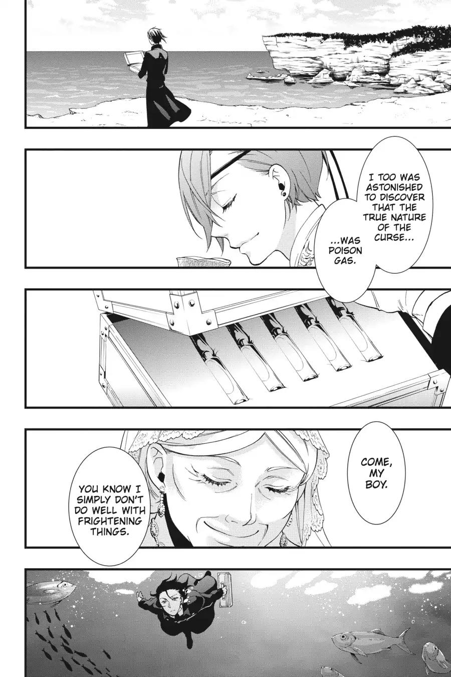 Kuroshitsuji Chapter 108 page 16 - Chapter 108: At midnight: The Butler, Underwater
