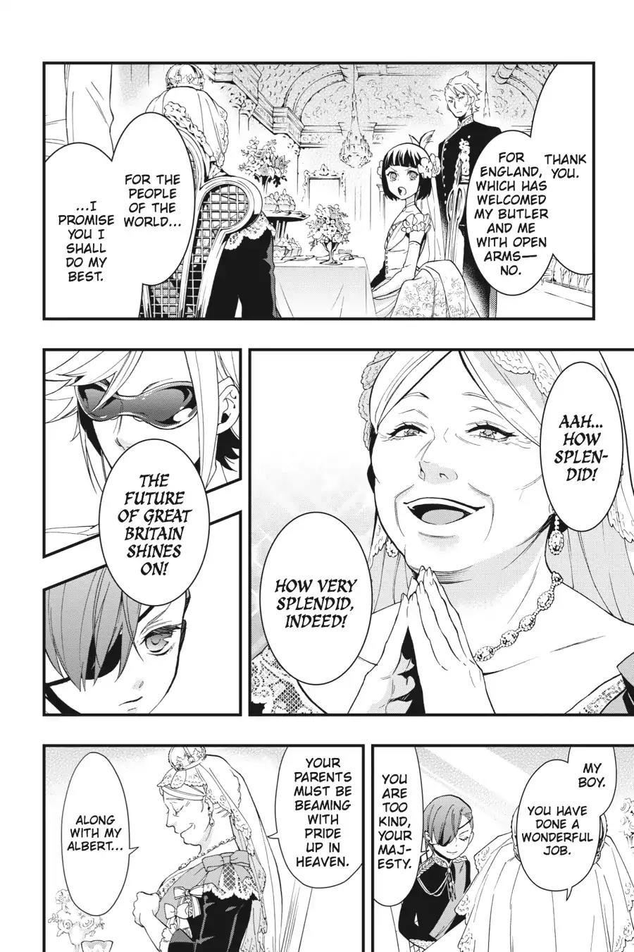 Kuroshitsuji Chapter 108 page 18 - Chapter 108: At midnight: The Butler, Underwater