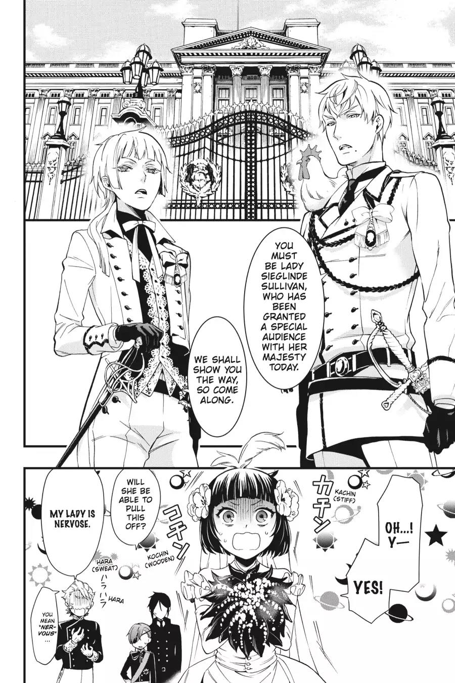Kuroshitsuji Chapter 108 page 2 - Chapter 108: At midnight: The Butler, Underwater