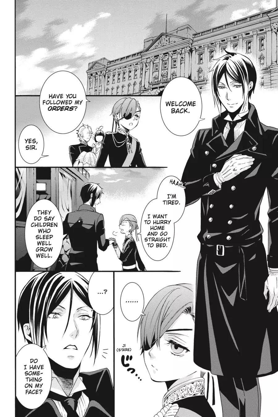 Kuroshitsuji Chapter 108 page 20 - Chapter 108: At midnight: The Butler, Underwater