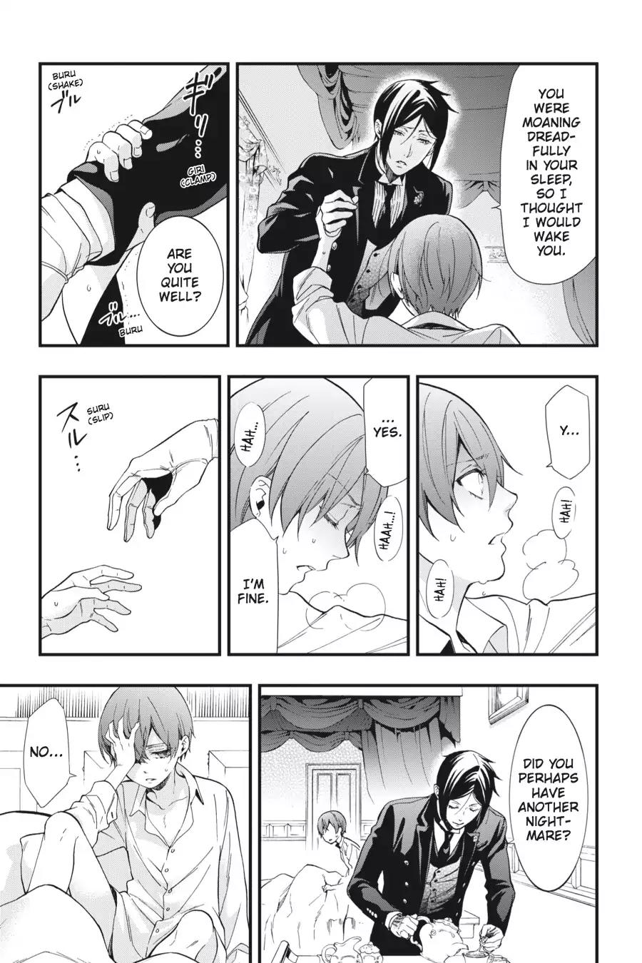 Kuroshitsuji Chapter 108 page 25 - Chapter 108: At midnight: The Butler, Underwater
