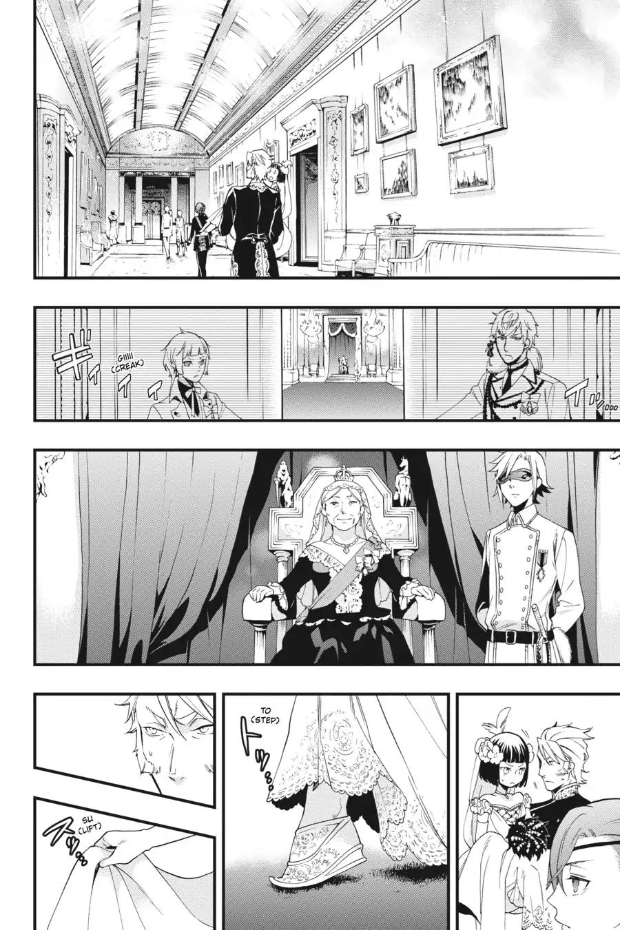 Kuroshitsuji Chapter 108 page 4 - Chapter 108: At midnight: The Butler, Underwater