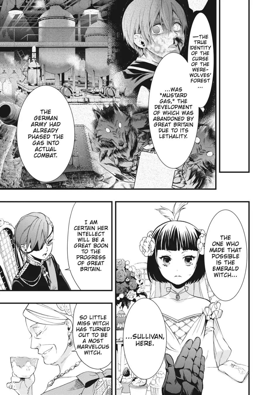 Kuroshitsuji Chapter 108 page 7 - Chapter 108: At midnight: The Butler, Underwater