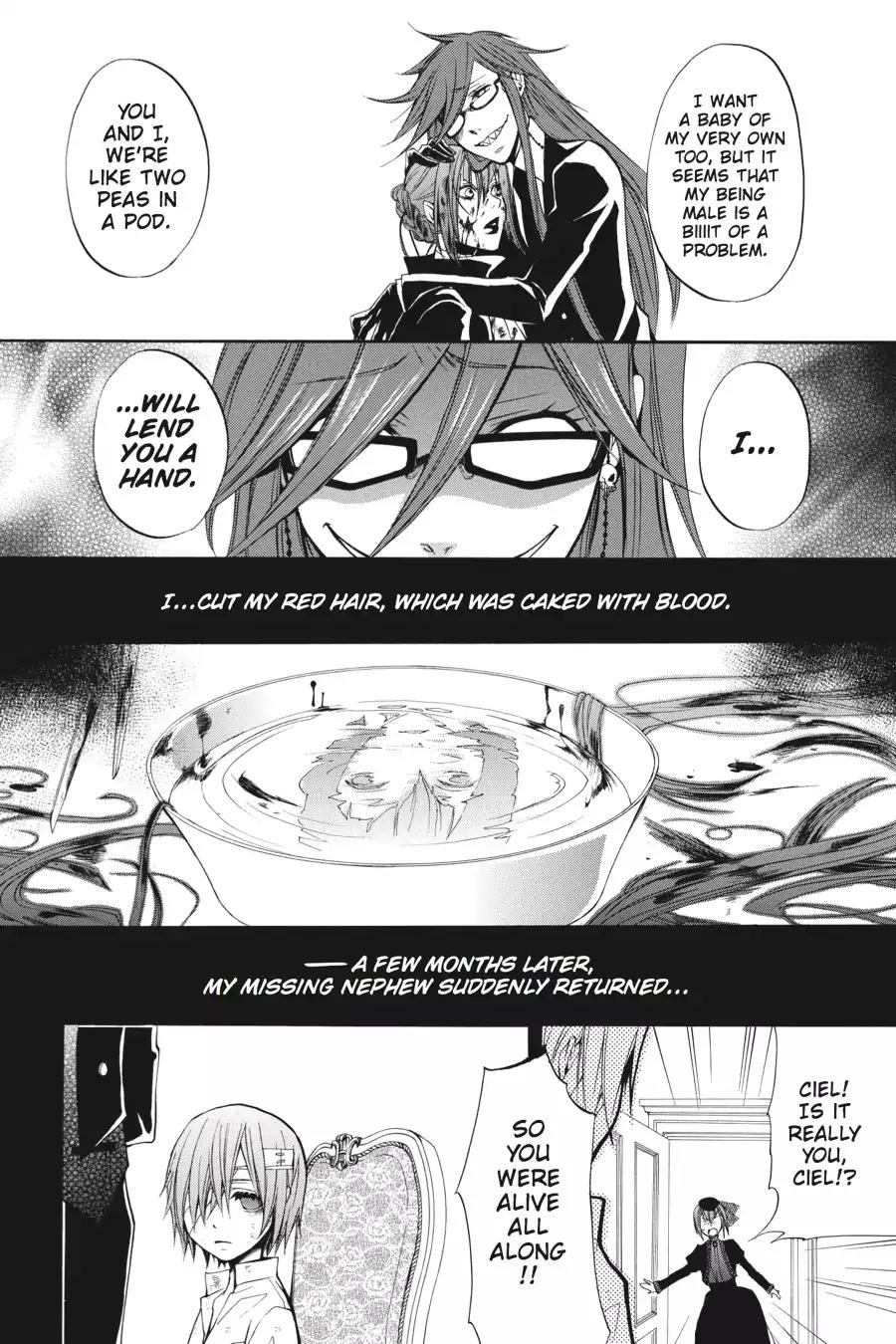 Kuroshitsuji Chapter 11 page 10 - Chapter 11: At noon: The Butler, Retrospective
