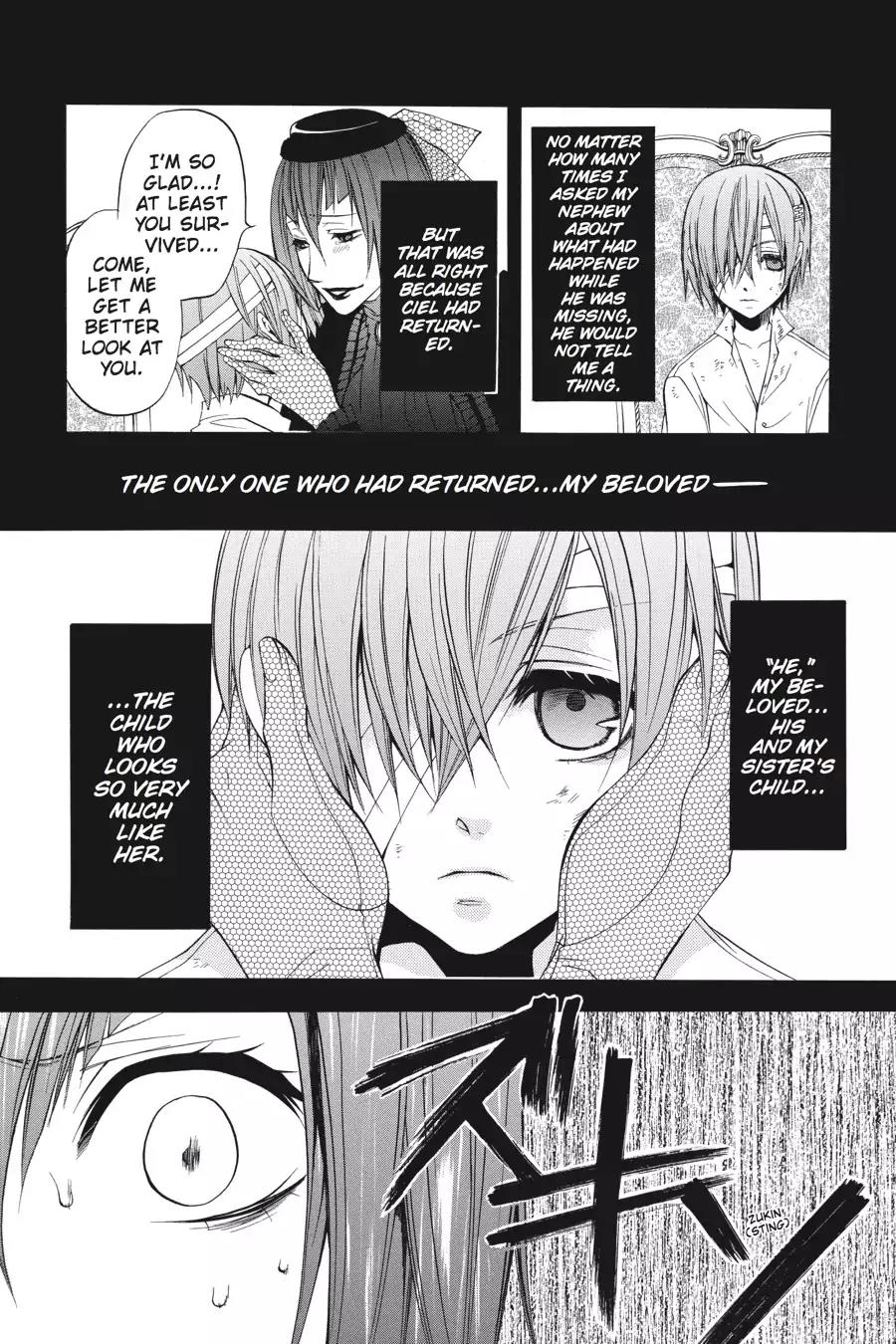 Kuroshitsuji Chapter 11 page 12 - Chapter 11: At noon: The Butler, Retrospective