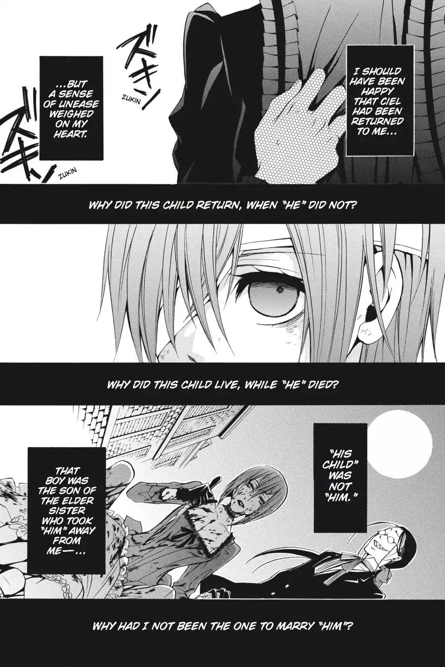Kuroshitsuji Chapter 11 page 13 - Chapter 11: At noon: The Butler, Retrospective