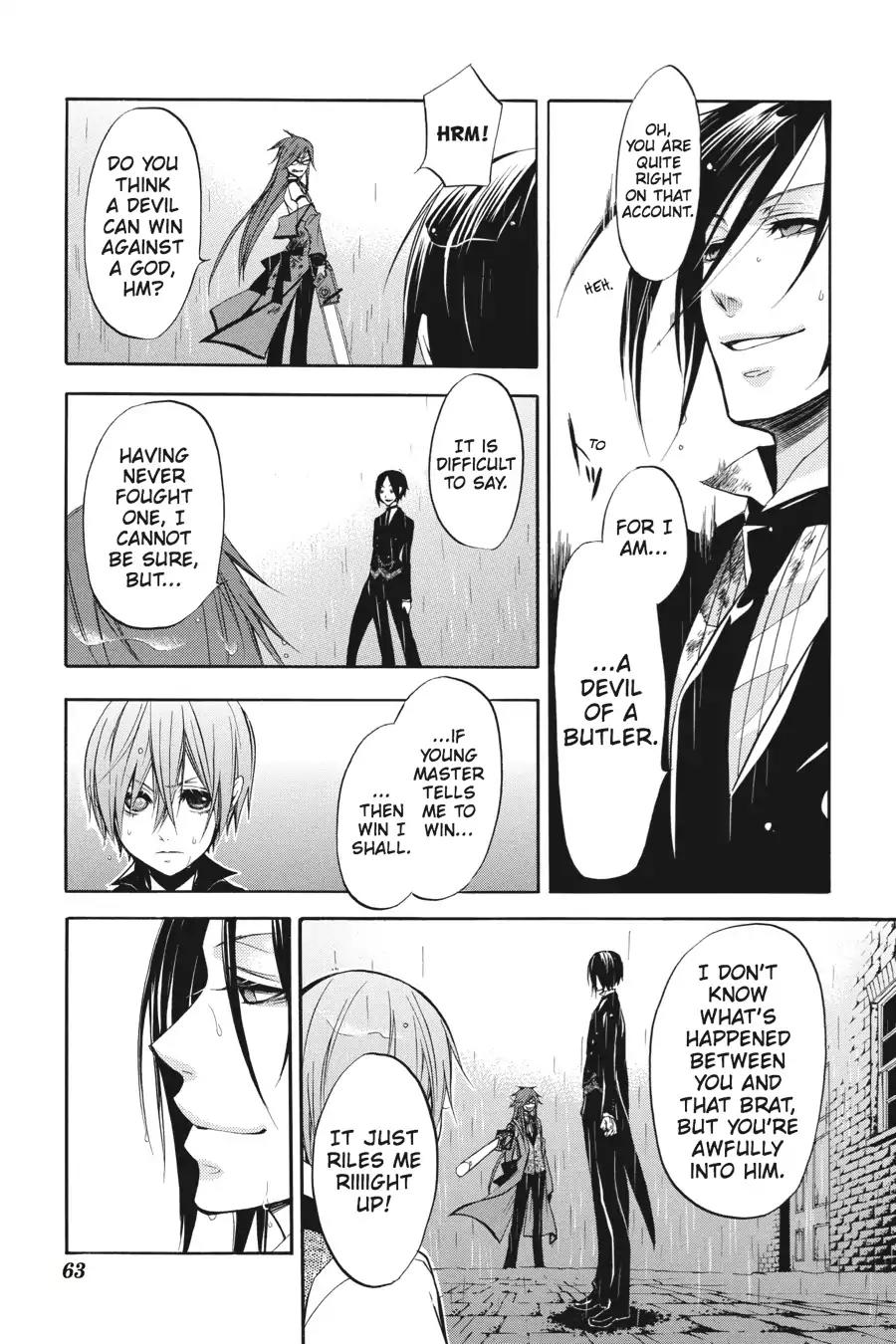 Kuroshitsuji Chapter 11 page 23 - Chapter 11: At noon: The Butler, Retrospective