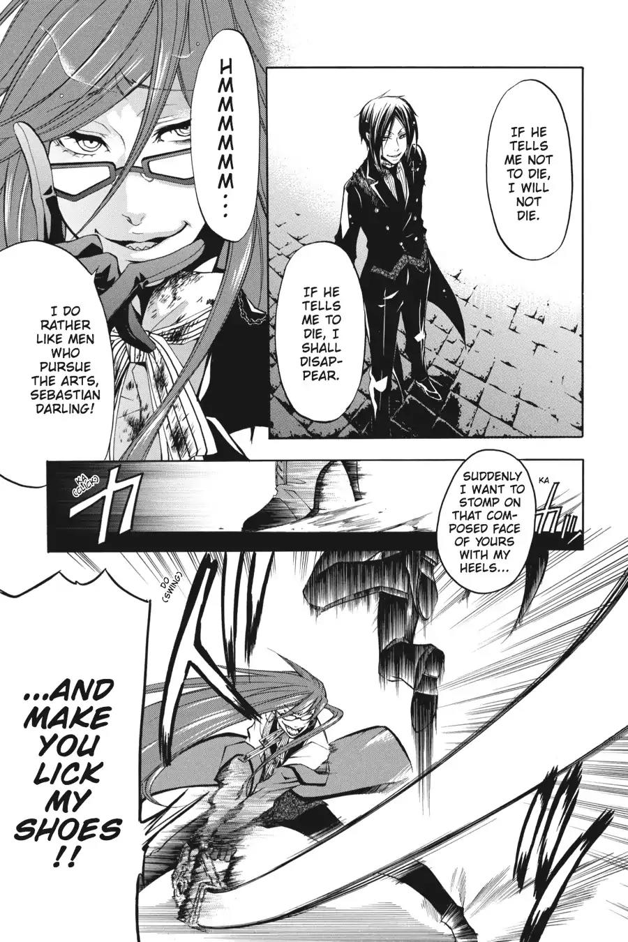 Kuroshitsuji Chapter 11 page 25 - Chapter 11: At noon: The Butler, Retrospective