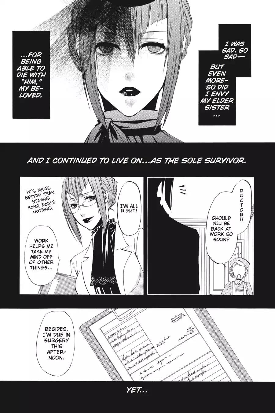 Kuroshitsuji Chapter 11 page 5 - Chapter 11: At noon: The Butler, Retrospective