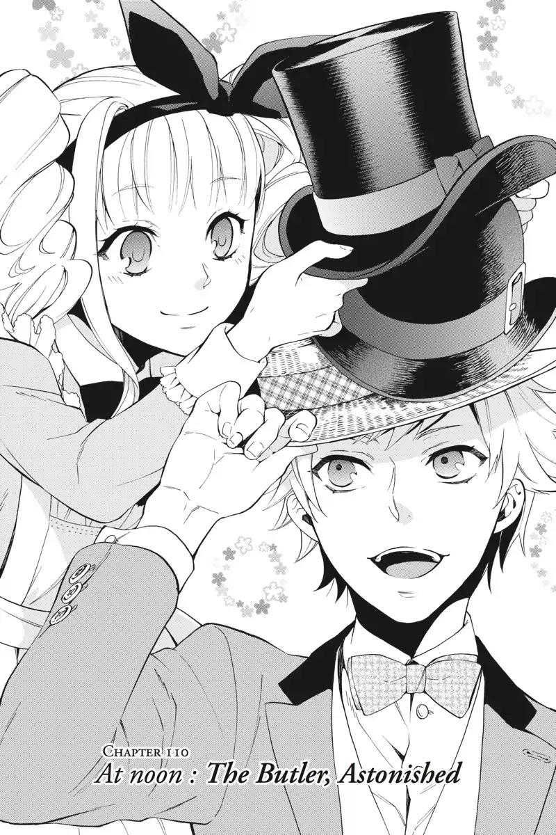 Kuroshitsuji Chapter 110 page 1 - Chapter 110: At noon: The Butler, Astonished