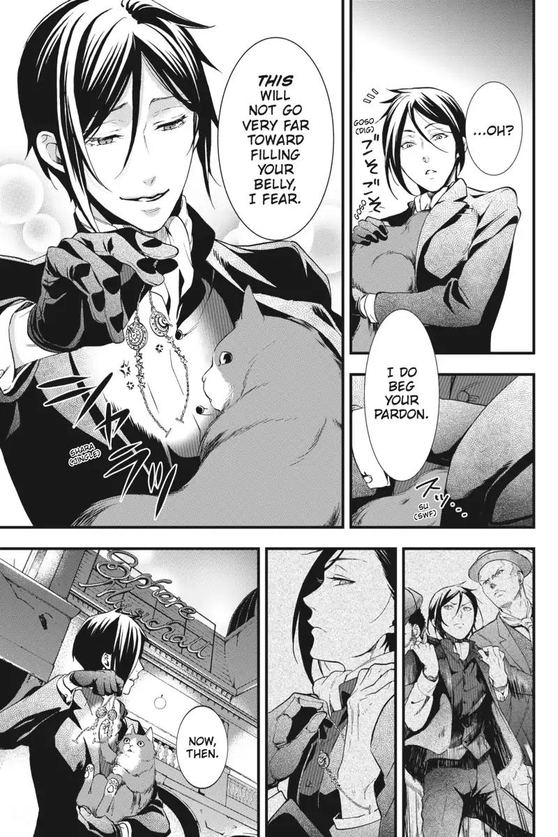 Kuroshitsuji Chapter 111 page 19 - Chapter 111: In the afternoon: The Butler, A Thief