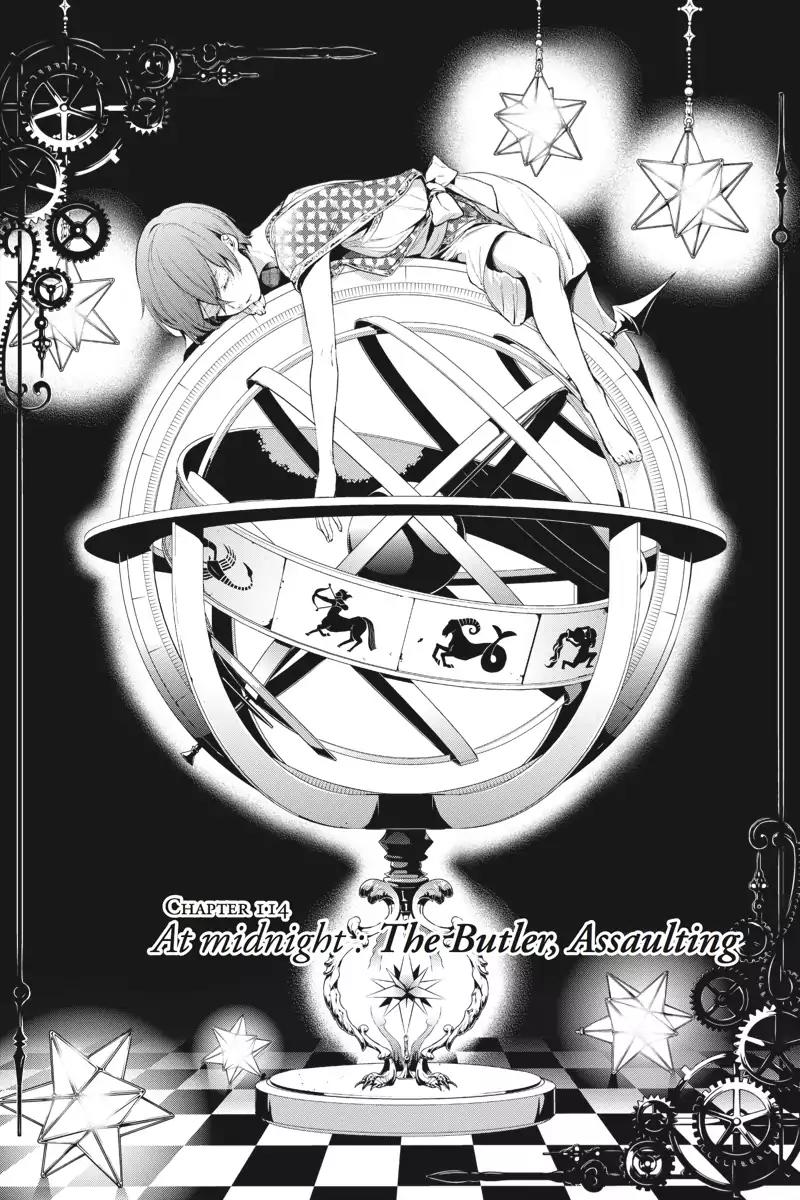 Kuroshitsuji Chapter 114 page 1 - Chapter 114: At midnight: The Butler, Assaulting