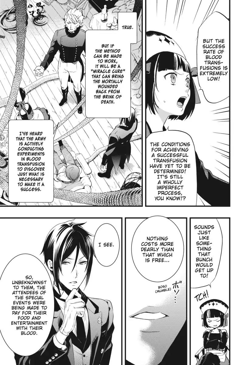 Kuroshitsuji Chapter 114 page 21 - Chapter 114: At midnight: The Butler, Assaulting