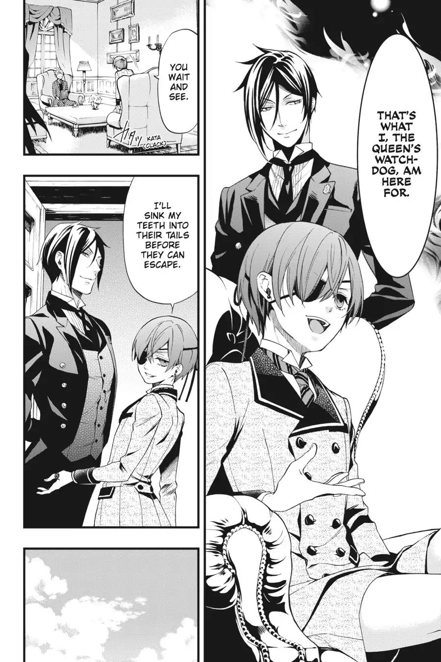 Kuroshitsuji Chapter 115 page 13 - Chapter 115: In the morning: The Butler, Heeding