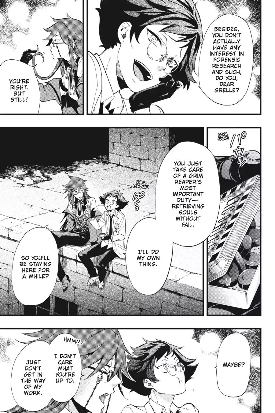Kuroshitsuji Chapter 115 page 6 - Chapter 115: In the morning: The Butler, Heeding